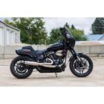 550-1103 クォリファイア 2-1 フルエキゾースト +CAT Brushed 550-1103 エスアンドエスサイクル