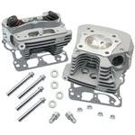 106-4270 Super Stock 89cc Cylinder Head Kit シルバー粉体塗装 106-4270 エスアンドエスサイクル