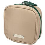 MOT-GPOUCH03-BG sofumo mashikaku pouch(マシカクポーチ) スタイリッシュ ガジェットポーチ メイクポーチ 収納  旅行 シンプル スクエア  全2色 ベージュ(MOT-GPOUCH03-BG) MOTTERU