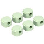 MOT-CBCLIP06-PS sofumo マグネット ケーブルクリップ 6個セット 整理整頓 磁石 両面シール 跡が残らない 全6色 ピスタチオ(MOT-CBCLIP06-PS) MOTTERU