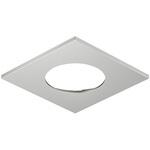 833.72.506 LED3092埋め込み用カバー 角型/メタル シルバー/65×65 【ハーフェレLEDライト Loox5】 ハーフェレ