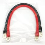 両端R38-8端子付 KIV38sq(AWG2)ケーブル 赤黒2本セット 共立電子産業