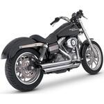 BigShots Staggered ビッグショットスタッガード クローム マフラー 17958 Vance&Hines
