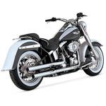 1801-0260 StraightShots HS ストレートショット スリップオン クローム マフラー 1801-0260 Vance&Hines