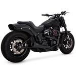 47323 Stainless 2-1 Upsweep PCX ステンレス2-1 アップスウィープ ブラック マフラー 47323 Vance&Hines