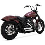 1800-2596 ShortShots Staggered PCX ショートショットスタッガード クローム マフラー 1800-2596 Vance&Hines