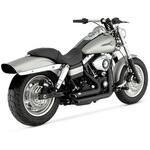 1800-2602 ShortShots Staggered PCX ショットスタッガード ブラック マフラー 1800-2602 Vance&Hines