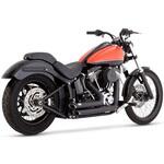 1800-2598 ShortShots Staggered PCX ショートショットスタッガード ブラック マフラー 1800-2598 Vance&Hines
