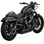 1800-2580 ShortShots Staggered PCX ショットスタッガード ブラック マフラー 1800-2580 Vance&Hines