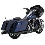 46332 PowerDuals PCX パワーデュアルズ ヘッドパイプ ブラック マフラー 46332 Vance&Hines