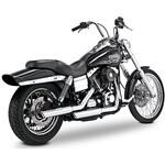 1801-1526 TwinSlash PCX ツインスラッシュ 3インチ スリップオン クローム マフラー 1801-1526 Vance&Hines