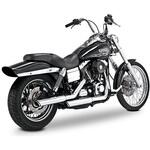 16838 TwinSlash 3in S/O ツインスラッシュ 3インチ スリップオン クローム マフラー 16838 Vance&Hines