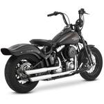16842 TwinSlash 3in S/O ツインスラッシュ 3インチ スリップオン クローム マフラー 16842 Vance&Hines
