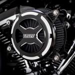 1010-2922 VO2 エアインテイク X エックス 白黒コントラスト 1010-2922 Vance&Hines