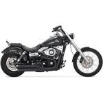 1801-0407 TwinSlash ツインスラッシュ スリップオン ブラック マフラー 1801-0407 Vance&Hines