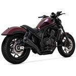 48425 Upsweep アップスウィープ スリップオン ブラック マフラー 48425 Vance&Hines