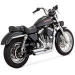 1800-1367 ShortShots Staggered ショートショットスタッガード クローム マフラー 1800-1367 Vance&Hines