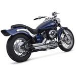 1810-0559 ShortShots Staggered ショートショットスタッガード クローム マフラー 1810-0559 Vance&Hines