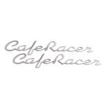 2XSNG009W エンブレム CAFE RACER アルミ ポリッシュ 2XSNG009W モートーン
