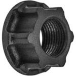 MMU570 リアアクスルナット GAFFER チタン ブラック MMU570 モートーン