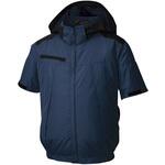 空調風神服 チタン加工半袖ブルゾン (服のみ) (KF92500) サンエス