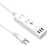 VFC34A2AC3U 国内海外兼用2AC3USB3.4A 1m ヤザワコーポレーション