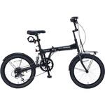 20インチ折りたたみセミファットバイク シマノ6段変速 フロント