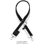67303 OP.STRAP.pattern-24-A   BLACK×WHITE ルートート