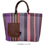 116502 SC.MED.Wafer.ストライプ-A   PURPLE ルートート