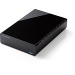 HDD (ハードディスク) 外付け デスクトップ ファンレス静音設計 ラバーフット付 テレビ対応 エレコム