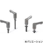 ミニクランプレバー ばね座金組み込みタイプ(おねじ・オールステンレス製) LDCMS‐W‐NI NBK(鍋屋バイテック会社)