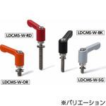 ミニクランプレバー ばね座金組み込みタイプ(おねじ・ステンレス製) LDCMS‐W NBK(鍋屋バイテック会社)
