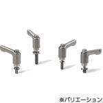 ミニクランプレバー ばね座金組み込みタイプ(おねじ・オールステンレス製) LDCMS‐W‐AS NBK(鍋屋バイテック会社)