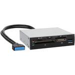 OWL-MCRUHS2U3 SD4.0/UHS-II対応 対応メディア57種類 USB 5Gbps 3.5インチベイ内蔵型 マルチカードリーダー/ライター OWLTECH(オウルテック)