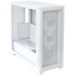 OWL-PC4502-WH ツールレス設計 最大430mmGPU搭載可能 ARGB LEDファン×3/USB3.0 Type-Cポート×1 標準搭載 ATXミドルタワーPCケース OWLTECH(オウルテック)