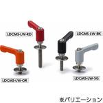 ミニクランプレバー 平座金組み込みタイプ(おねじ・ステンレス製) LDCMS‐LW NBK(鍋屋バイテック会社)