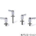 ミニクランプレバー 平座金組み込みタイプ・フラットタイプ(おねじ・ステンレス製) LHCMS‐LW‐CR NBK(鍋屋バイテック会社)
