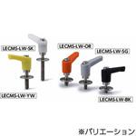 ミニプラクランプレバー 平座金組み込みタイプ(おねじ・ステンレス製) LECMS‐LW NBK(鍋屋バイテック会社)