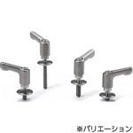 ミニクランプレバー 長穴用座金組み込みタイプ(おねじ・オールステンレス製) LDCMS‐LWP‐NI NBK(鍋屋バイテック会社)