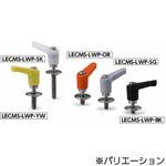 ミニプラクランプレバー 長穴用座金組み込みタイプ(おねじ・ステンレス製) LECMS‐LWP NBK(鍋屋バイテック会社)
