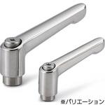 クランプレバー(めねじ・オールステンレス製) LDFS‐NI‐HP NBK(鍋屋バイテック会社)