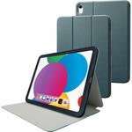 iPad 10.9インチ 第10世代 ( 2022 ) 用 ケース ソフトレザー カバー 手帳型 スリープ対応 マグネット フラップ フリーアングル 衝撃吸収 エレコム
