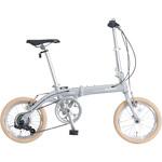 16型外装7段軽量アルミ折り畳み自転車 PELTECH(ペルテック) 折畳み