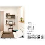 内部ユニットFiTIO 背面棚柱タイプ デスクプランD450/D300 大建工業