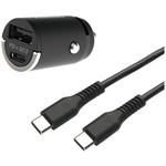 DC-042 DC-PD20W USB 2ポート C-Cケーブル付 カシムラ