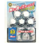 SN-10 SN-10 JB ISOナットキャップ33mm ステンクロームメッキ 10穴 JB(日本ボデーパーツ工業)