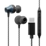 USB Type-C ステレオイヤホン タフケーブル/カナルタイプ PGA