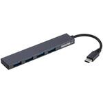 UH-C3324GY USB3．2G1Type-C4ポート変換ハブ ナカバヤシ