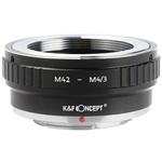 KF-42M43-2 レンズマウントアダプター マイクロフォーサーズマウント変換 K&F Concept (ケーアンドエフコンセプト)