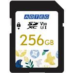 ADC-SZTX256G/U3 SDXC 256GB UHS-I U3 V30 和柄 黄色 アドテック
